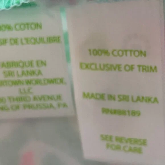 Lilly Pulitzer Girls Floral Cotton Shorts Pink Green Tropical Print Size 14 - Picture 7 of 8